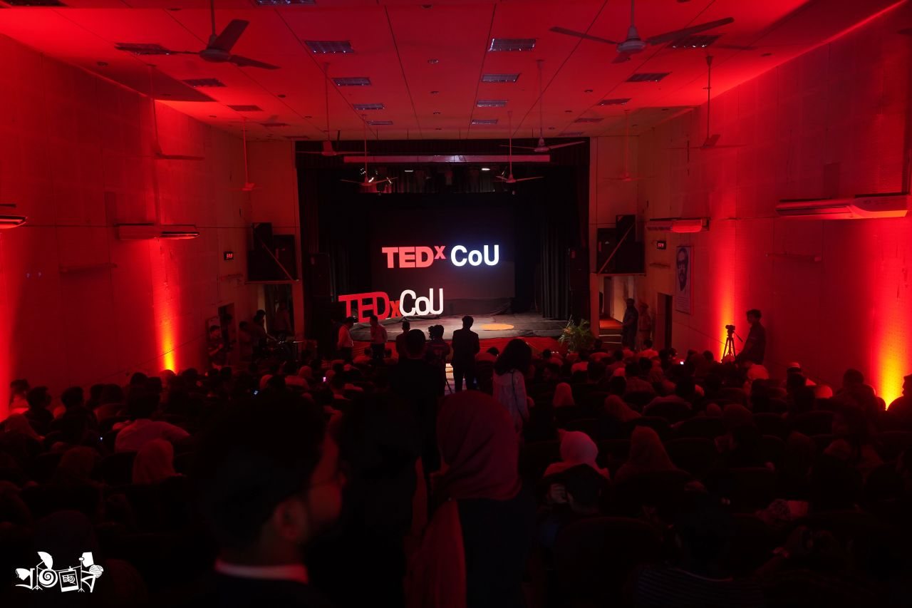 The Mainamati Auditorium during TEDx CoU